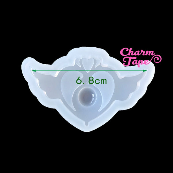 Sailor Moon Crisis Silicon mold flexible, for polymer clay, resin jewelry Q156