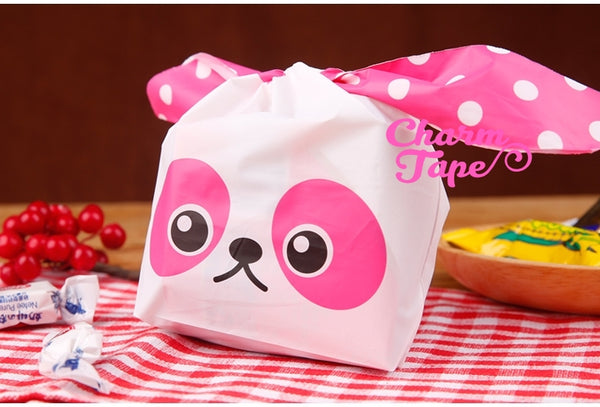 Cute Raccoon Bags // Cello Bags // Party Bags Set of 25bags CB29