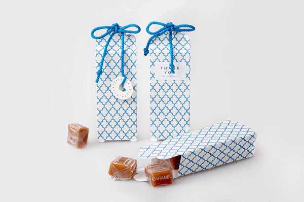 10 Gift Boxes (10 boxes) - Greece Motif packaging box Candy Favor Boxes PB021