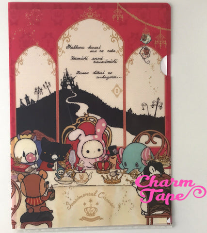 San-x Sentimental Circus A4 plastic file folder