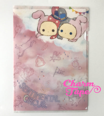 San-x Sentimental Circus A4 plastic file folder