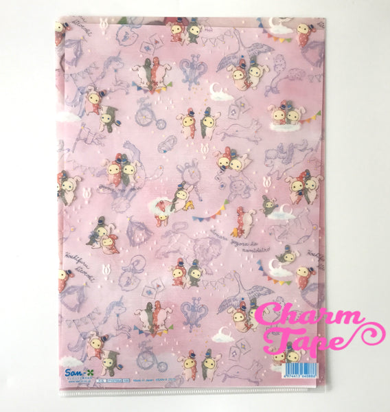 San-x Sentimental Circus A4 plastic file folder