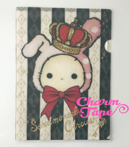 San-x Sentimental Circus A4 plastic file folder