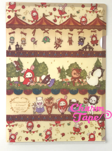 San-x Sentimental Circus A4 plastic file folder