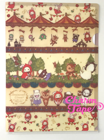 San-x Sentimental Circus A4 plastic file folder