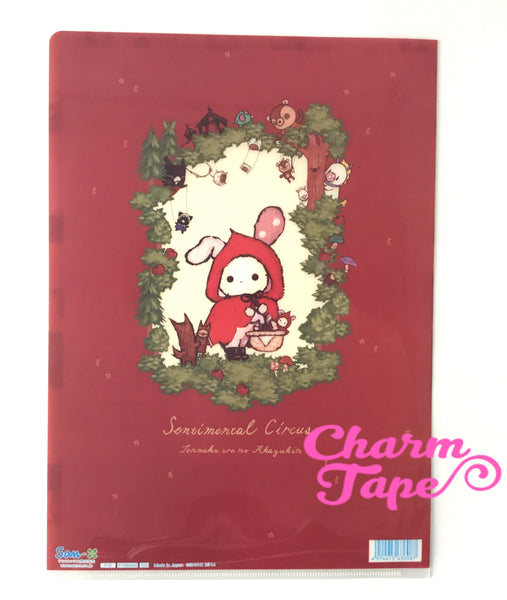 San-x Sentimental Circus A4 plastic file folder