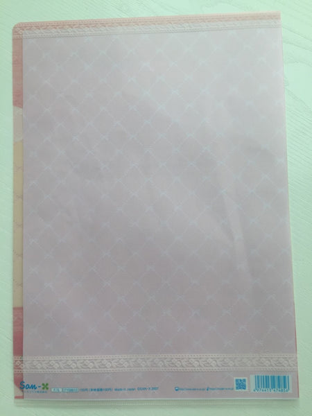 San-x Palette's s Sweet Street A4 plastic file folder - CharmTape - 2