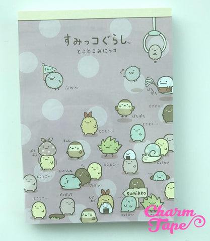 Sumikko Gurashi Big Memo Pad by San-x from Japan