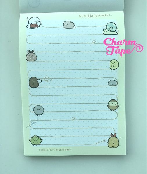 Sumikko Gurashi Big Memo Pad by San-x from Japan