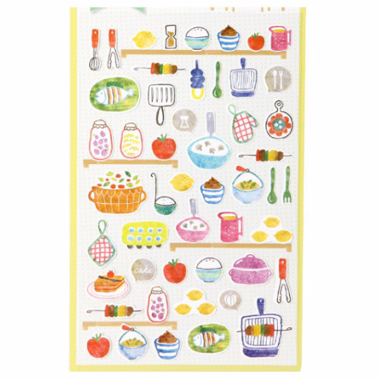 Kitchen utensil pre-cut sticker 1 Sheets by Sonia SS238 - CharmTape - 2