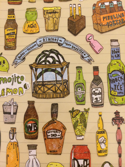 Oktoberfest Beer Deco sticker art stickers - Sonia1 Sheets SS2021 - CharmTape - 2