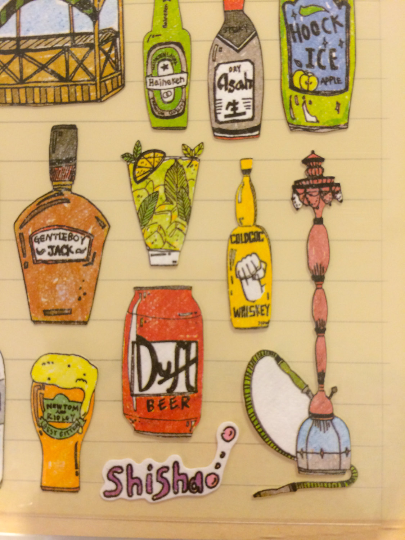 Oktoberfest Beer Deco sticker art stickers - Sonia1 Sheets SS2021 - CharmTape - 3