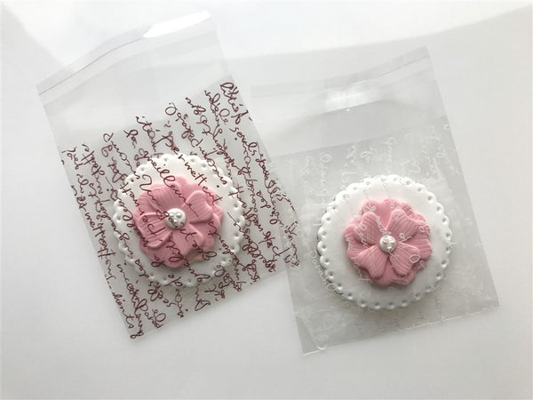 20/50/100 bags Writing Cello Bags // Poly Bags // Self Sealing bags // Wedding Favor Bags // Party Bags Set CB21