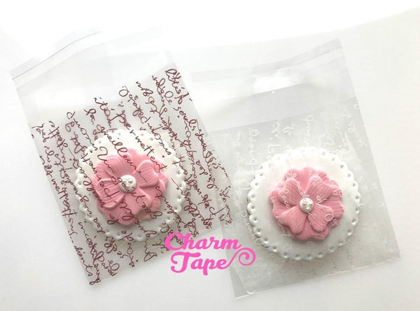 20/50/100 bags Writing Cello Bags // Poly Bags // Self Sealing bags // Wedding Favor Bags // Party Bags Set CB21