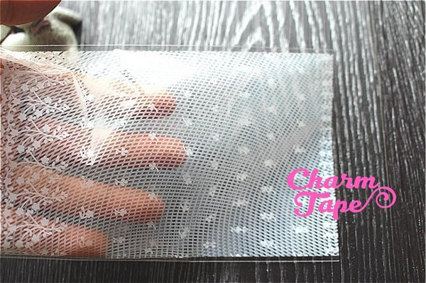 Lace Cello Bags // Poly Bags // Self Sealing bags // Wedding Favor Bags // Party Bags Set of 20 bags CB15